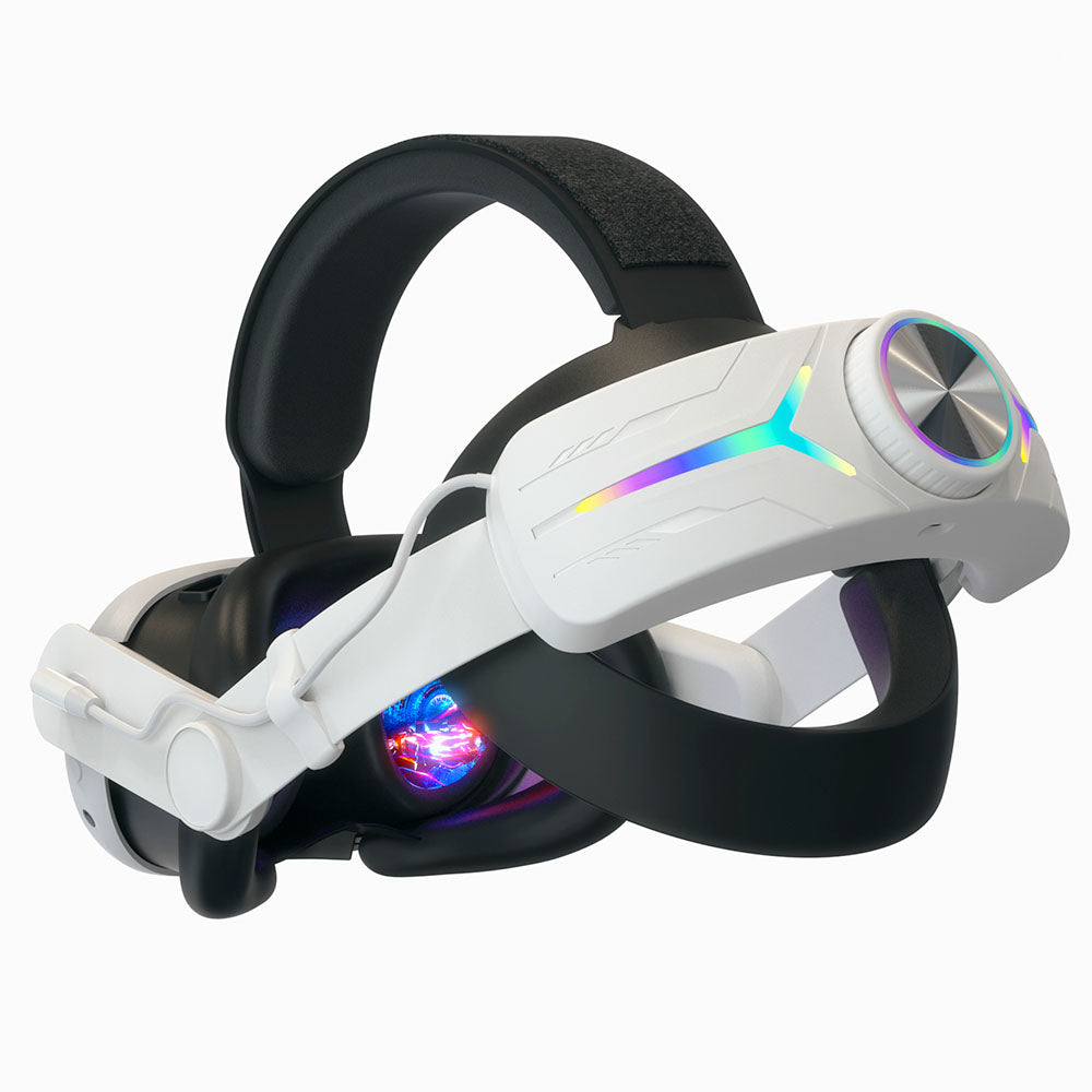 VR Head Strap With 8000 mAh Battery Compatible With Quest 3