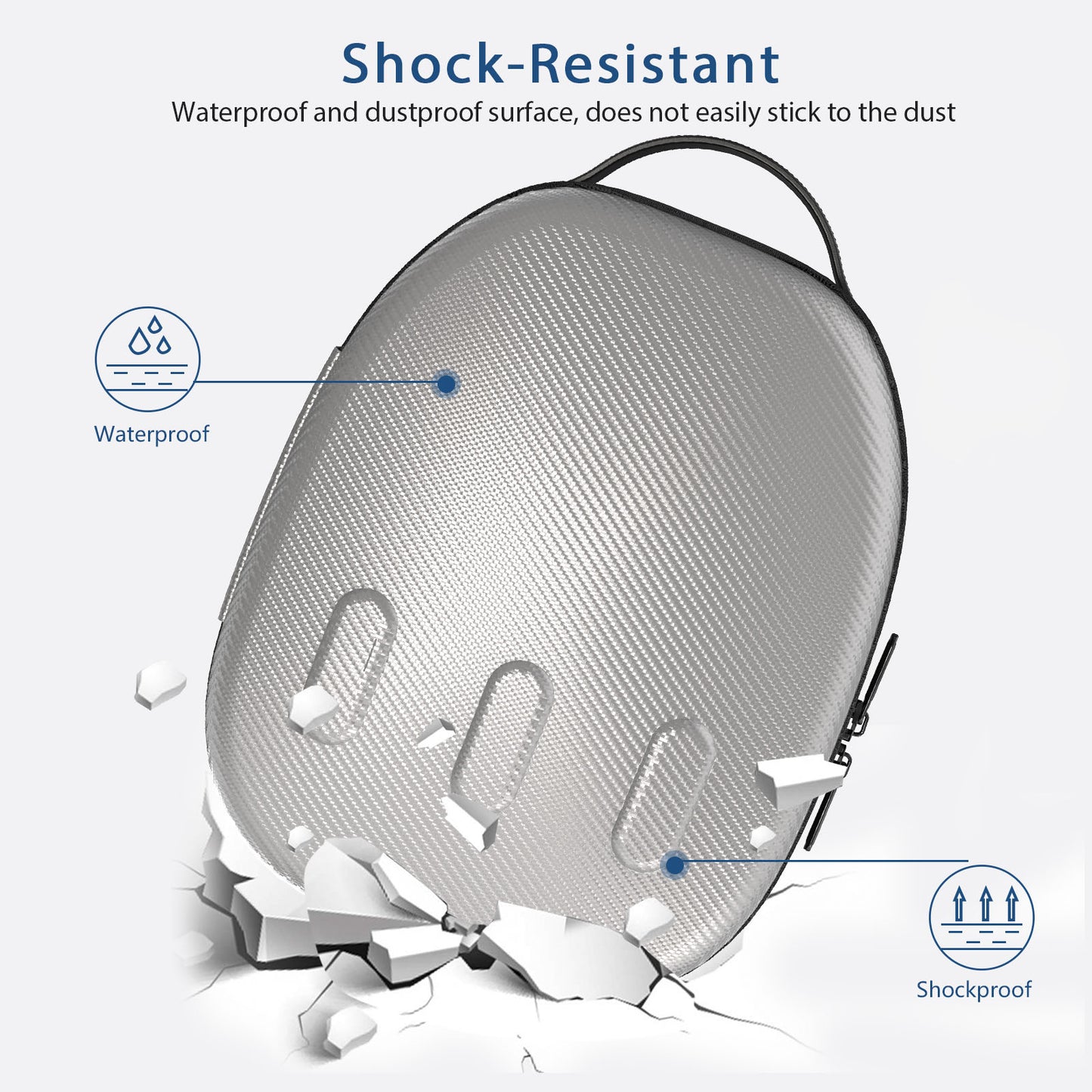 quest 3 carry case shock resistant
