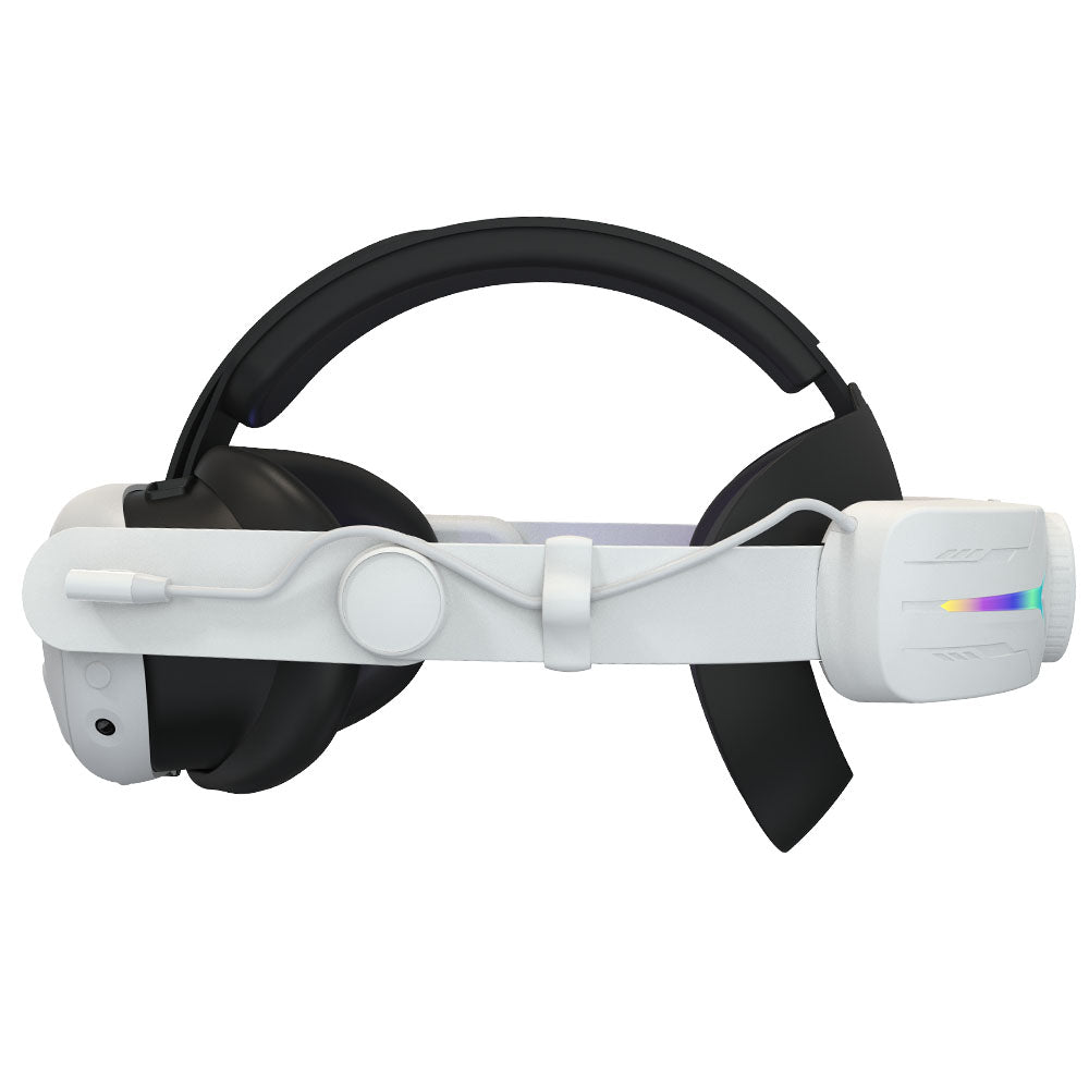 VR Head Strap With 8000 mAh Battery Compatible With Quest 3