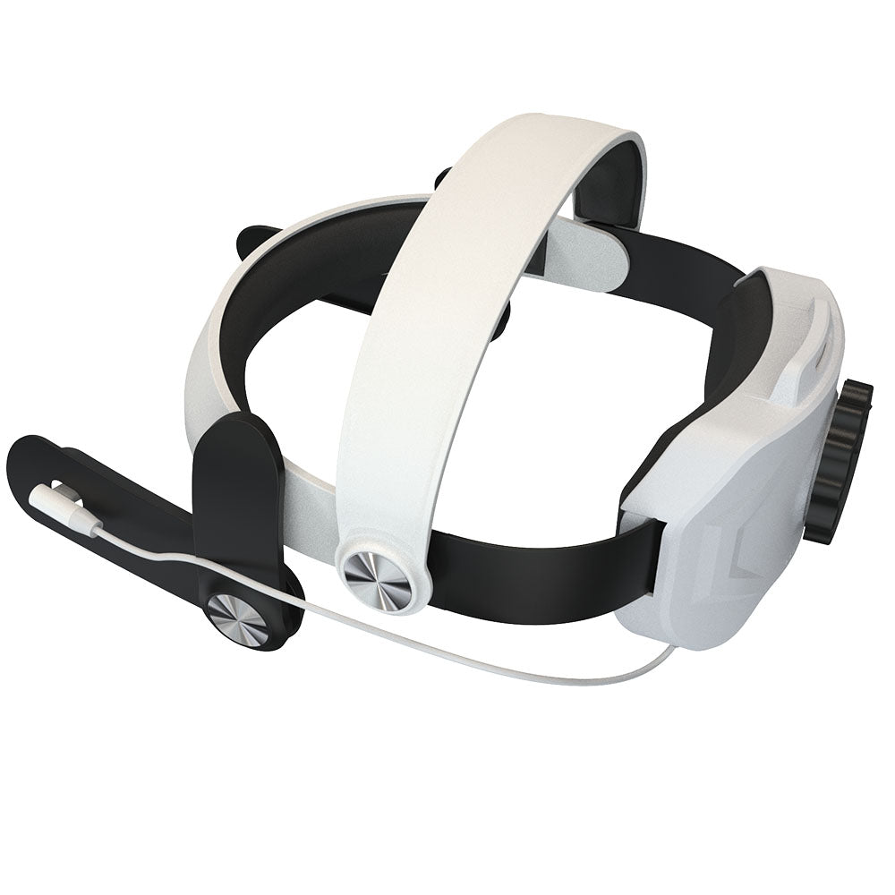 VR Head Strap With 8000 mAh Battery Compatible With Quest 3 – MbananaVR