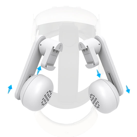 VR Headsets Hanging Audio Headphones Compatible With Quest 3